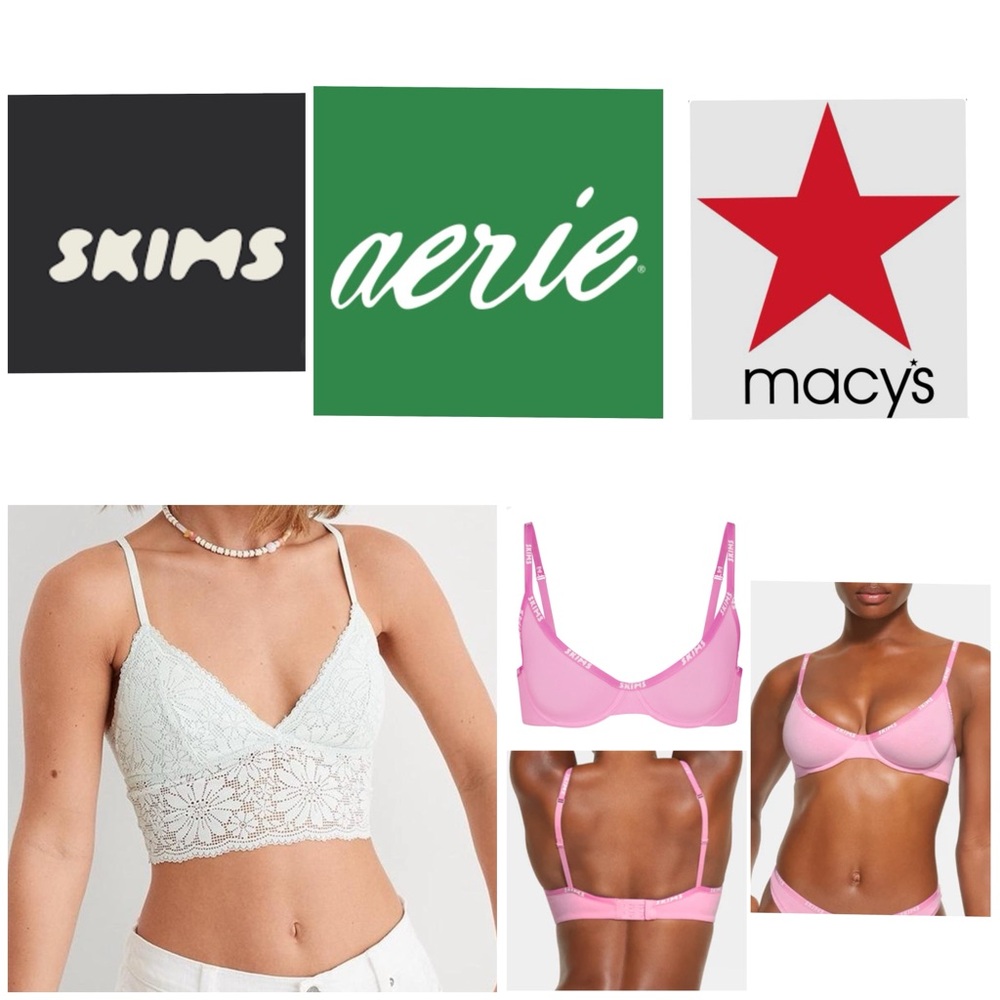 $15+ starts!FREE PEOPLE, AERIE and 80 SKIMS bras! At 4:30 Pm pacific time - Picture 3 of 14
